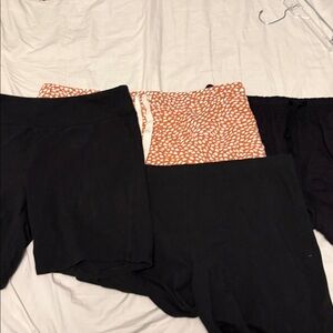 Set lot bundle 4 Women's Black Shorts